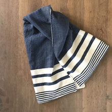 Cargar imagen en el visor de la galería, Turkish Hamam Bath Denim Blue - Jao Brand