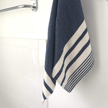 Cargar imagen en el visor de la galería, Turkish Hamam Bath Denim Blue - Jao Brand
